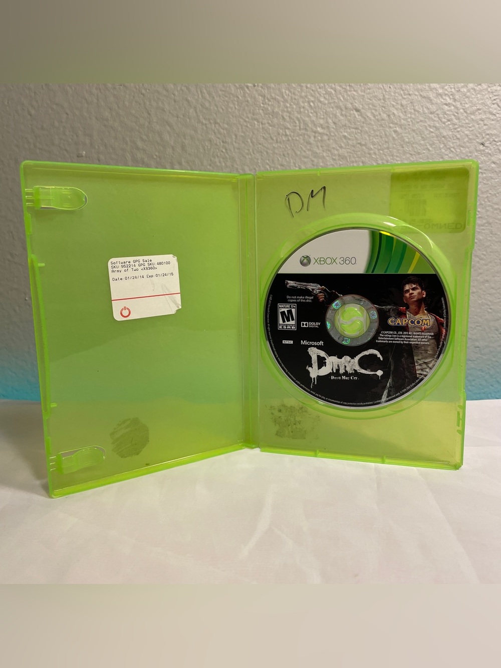 DMC: Devil May Cry (Microsoft Xbox 360, 2013) Disc Only Tested & Works VideoGame